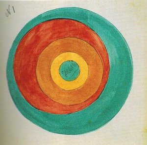 Peinture de couleurs. Esquisse.